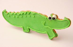 Alligator Cookie